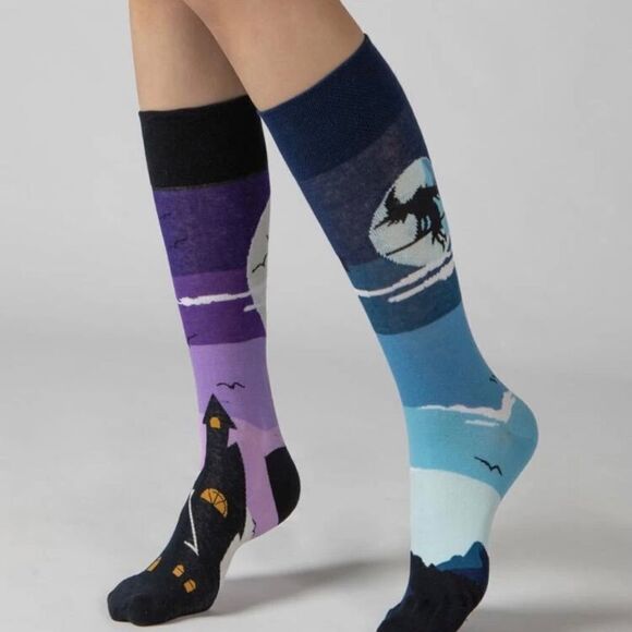 Cute Halloween Thigh High Socks - Picture 2 of 3